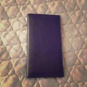 Leather Checkbook Cover